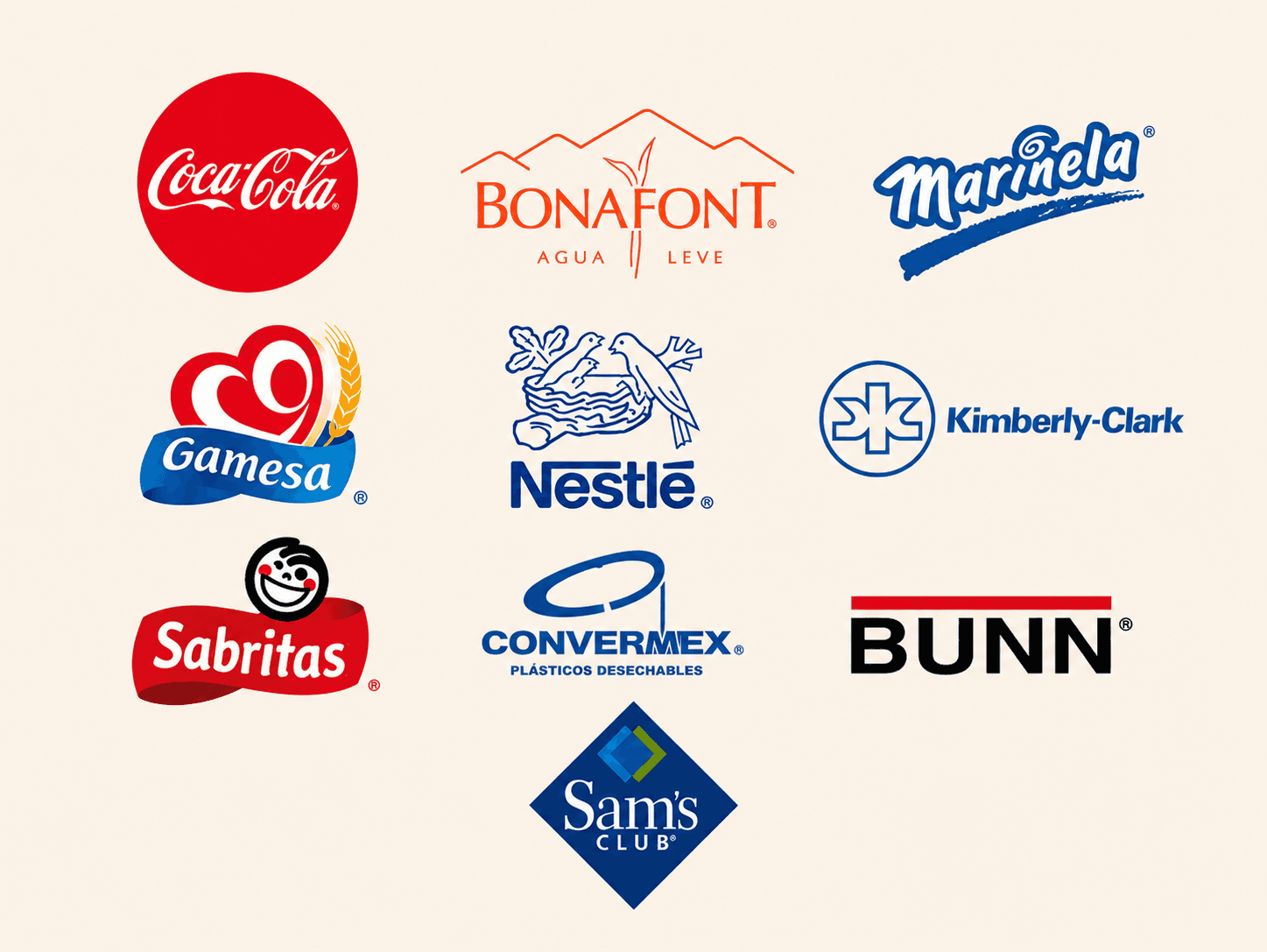 Productos e insumos disponibles para negocios