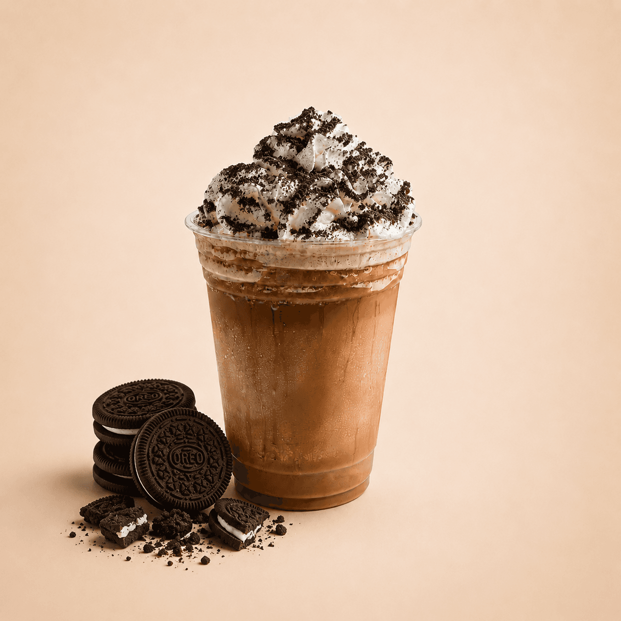 Coffee & Oreo frappé